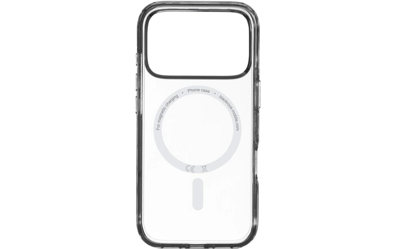 Black Rock Mag Clear – Backcover – für Apple iPhone 17 Pro – MagSafe, PC+TPU, Transparent