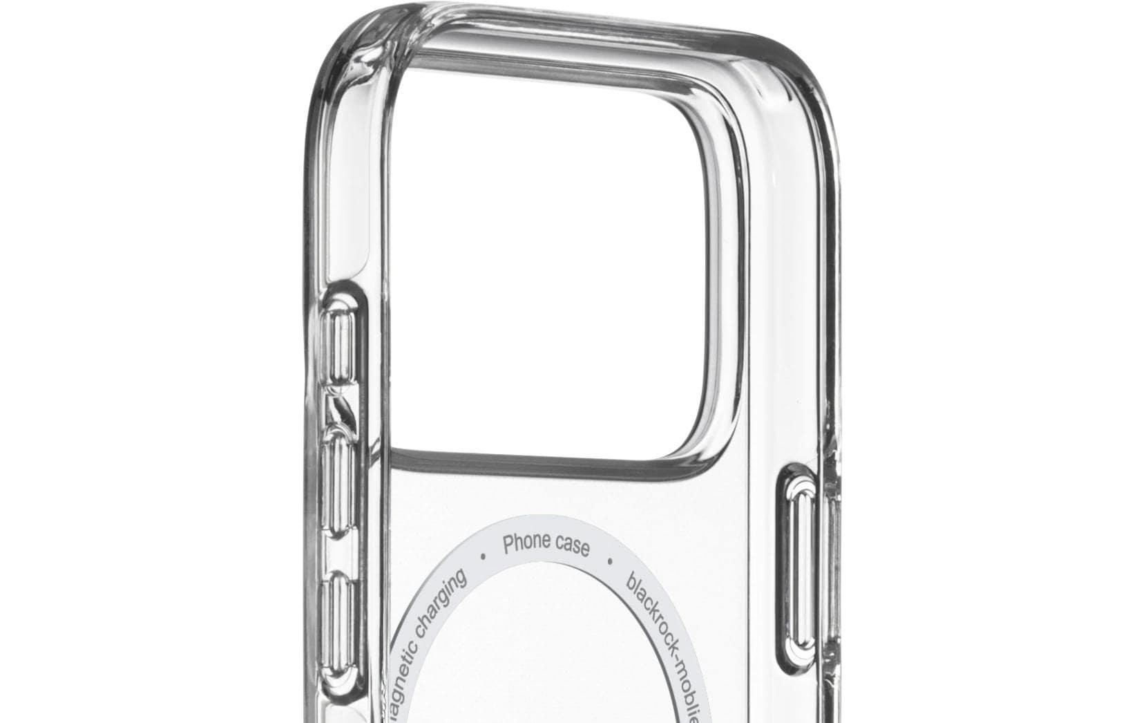 Black Rock Mag Clear – Backcover – für Apple iPhone 17 Pro – MagSafe, PC+TPU, Transparent