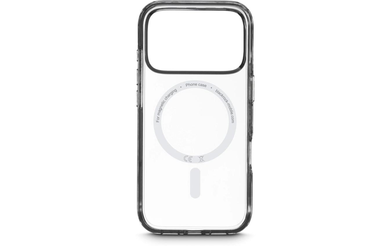 Black Rock Mag Clear – Backcover – für Apple iPhone 17 Pro – MagSafe, PC+TPU, Transparent