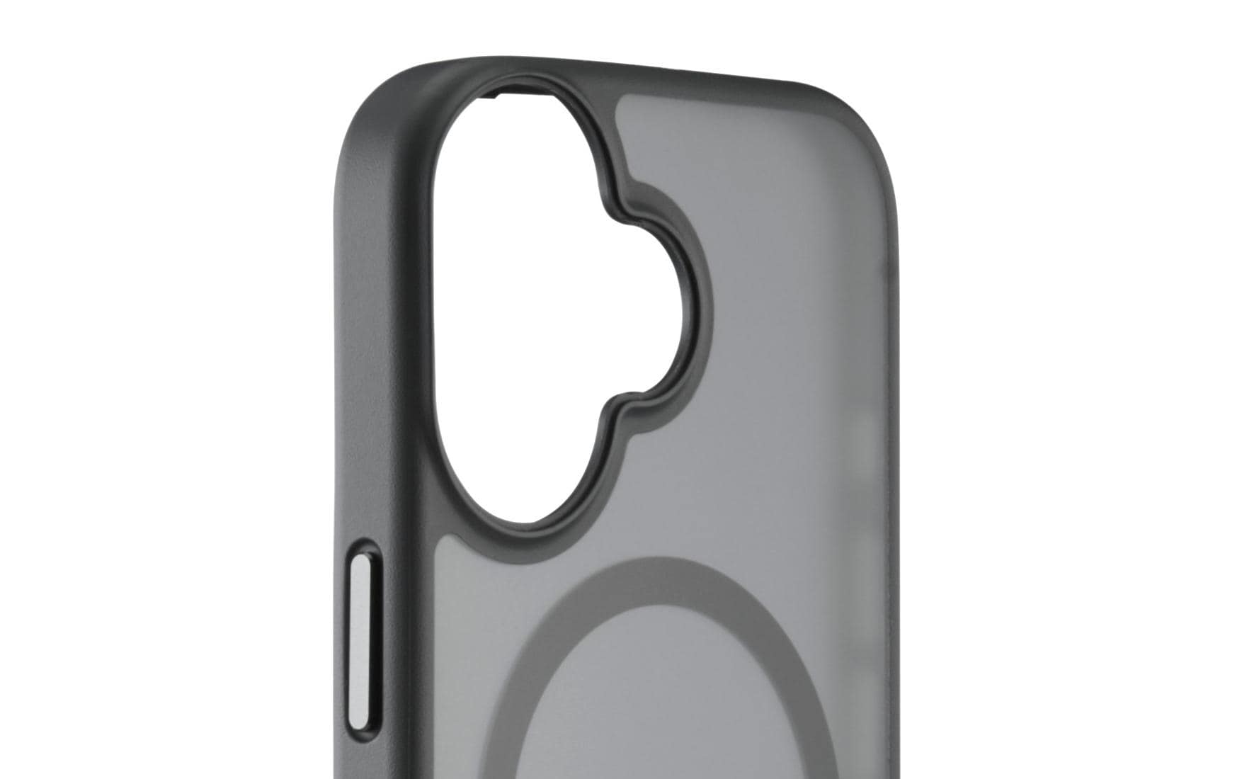 Black Rock Backcover – für Apple iPhone 17, MagSafe, PC+TPU, schwarz