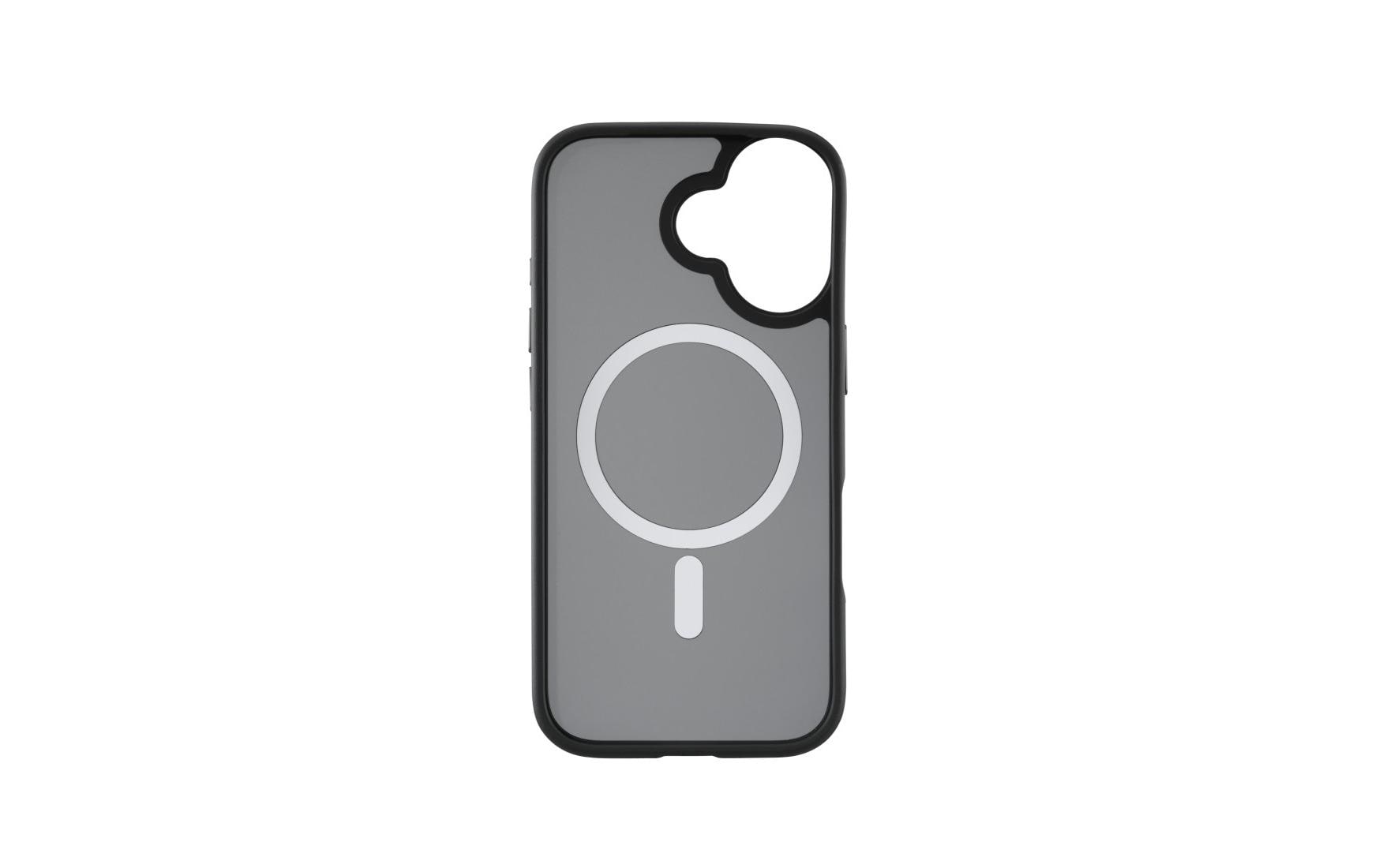 Black Rock Backcover – für Apple iPhone 17, MagSafe, PC+TPU, schwarz