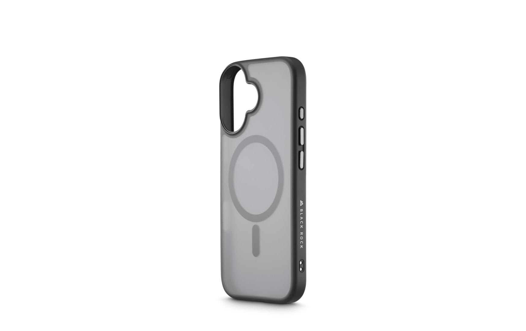 Black Rock Backcover – für Apple iPhone 17, MagSafe, PC+TPU, schwarz