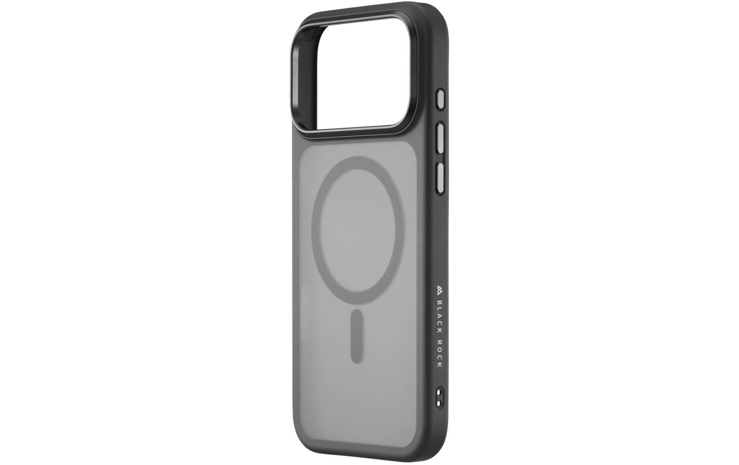 Black Rock Backcover – für Apple iPhone 17 Pro Max, MagSafe, PC+TPU, Schwarz
