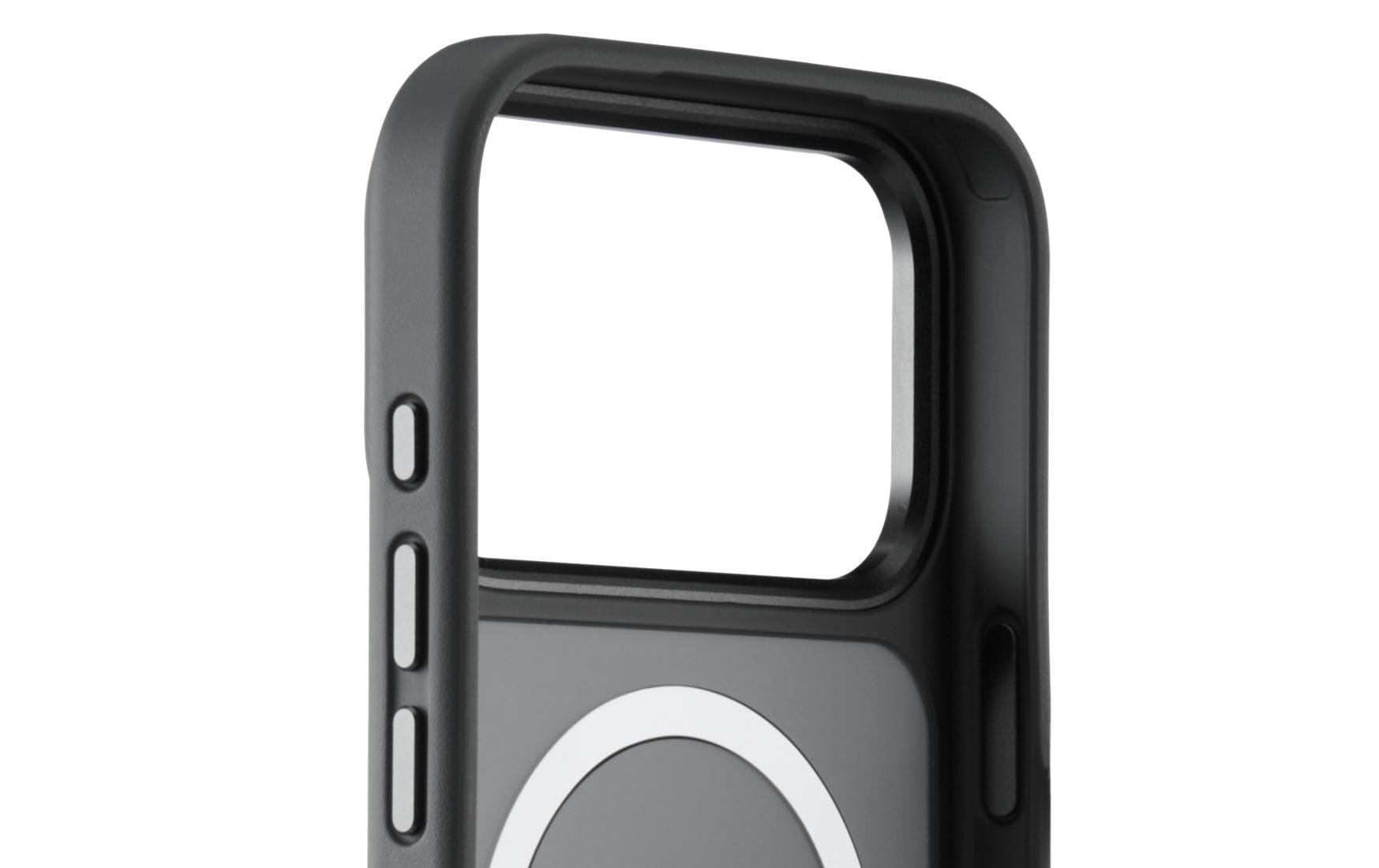 Black Rock Backcover – für Apple iPhone 17 Pro Max, MagSafe, PC+TPU, Schwarz