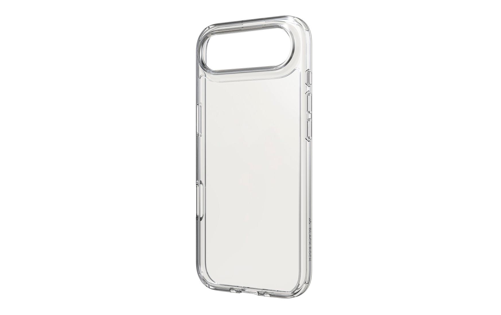 Black Rock Backcover – für Apple iPhone Air, PC+TPU, Transparent, kratzresistent