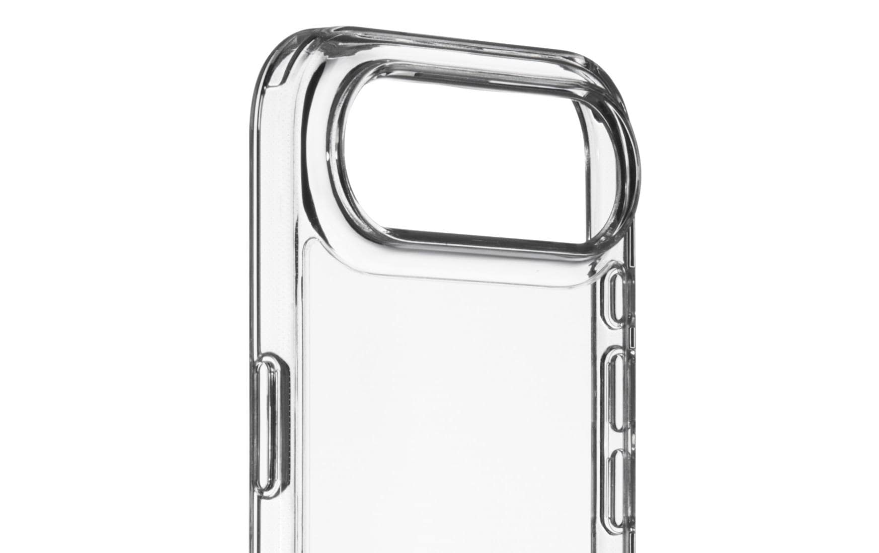 Black Rock Backcover – für Apple iPhone Air, PC+TPU, Transparent, kratzresistent