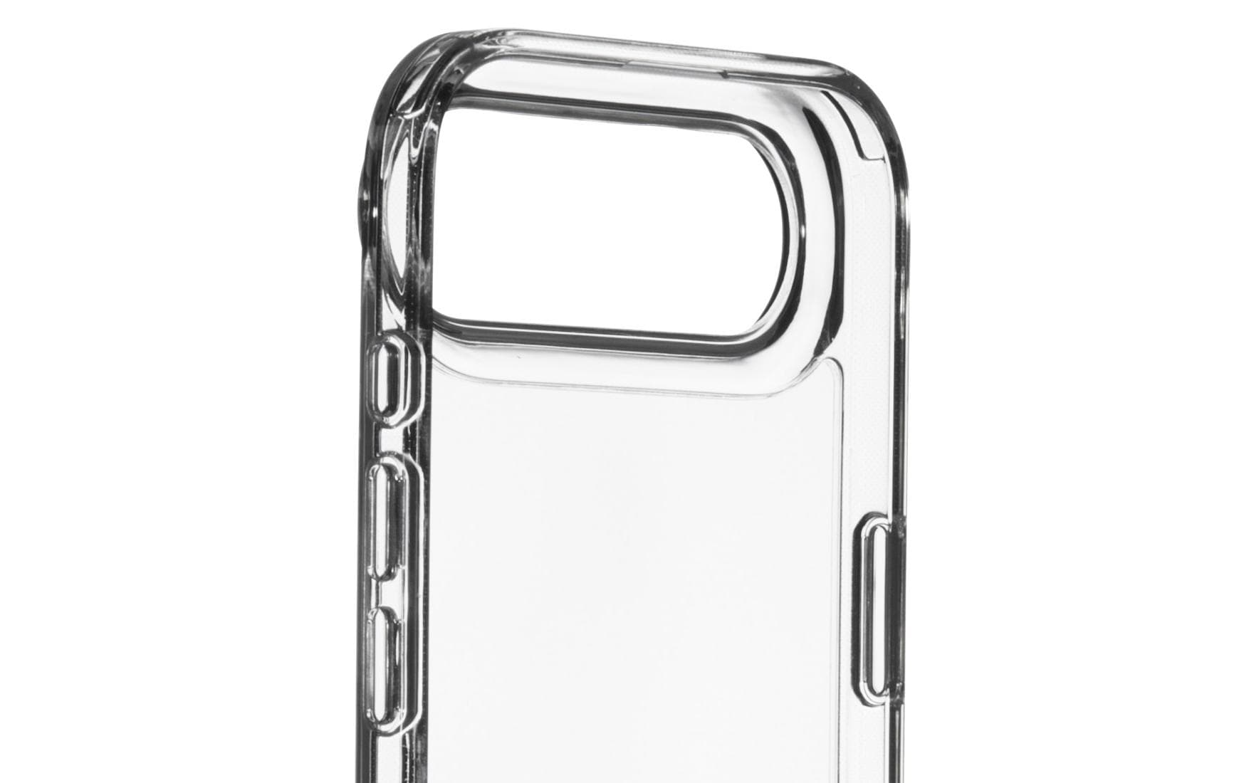 Black Rock Backcover – für Apple iPhone Air, PC+TPU, Transparent, kratzresistent