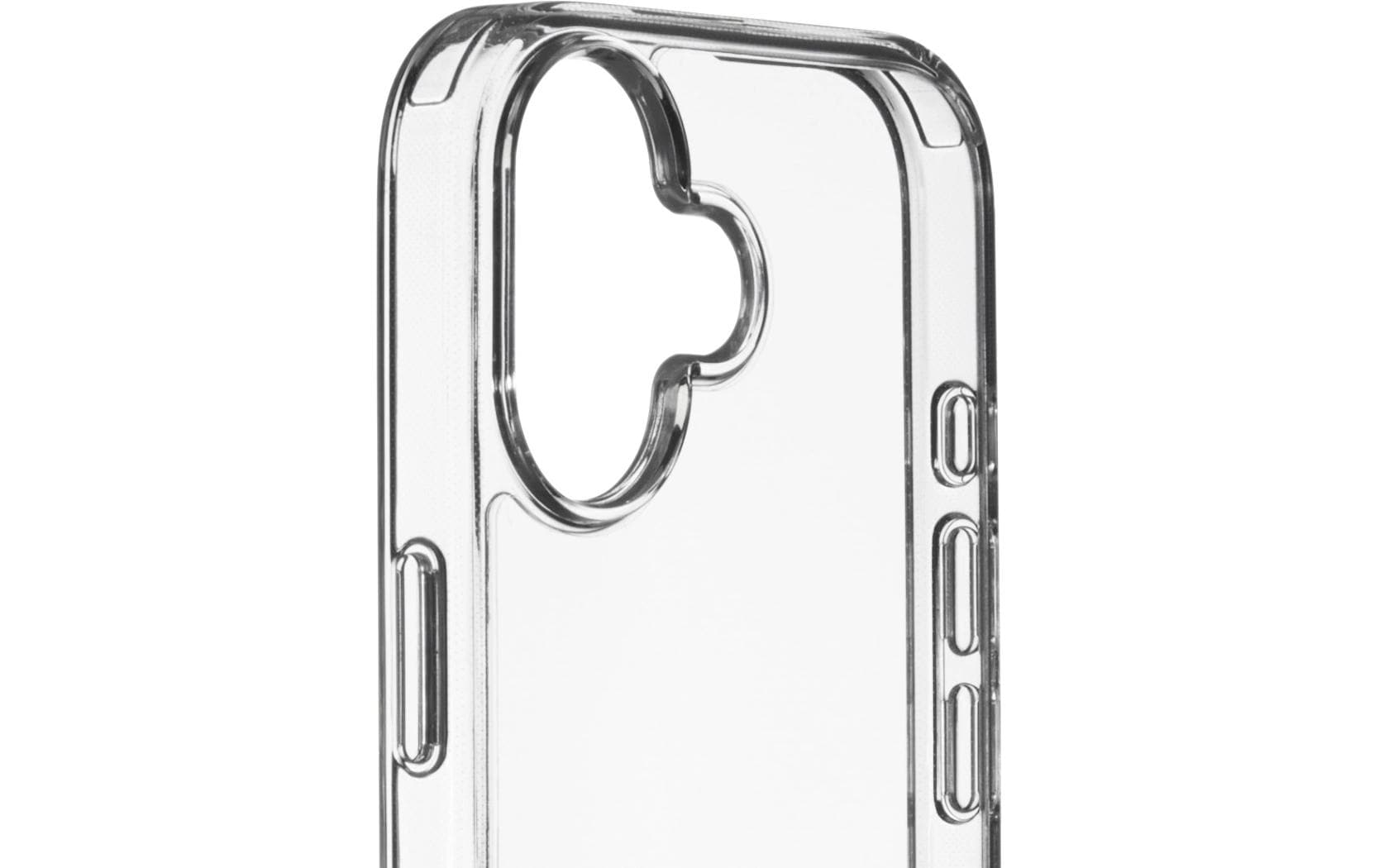 Black Rock Backcover – für Apple iPhone 17, PC+TPU, Transparent, kratzresistent