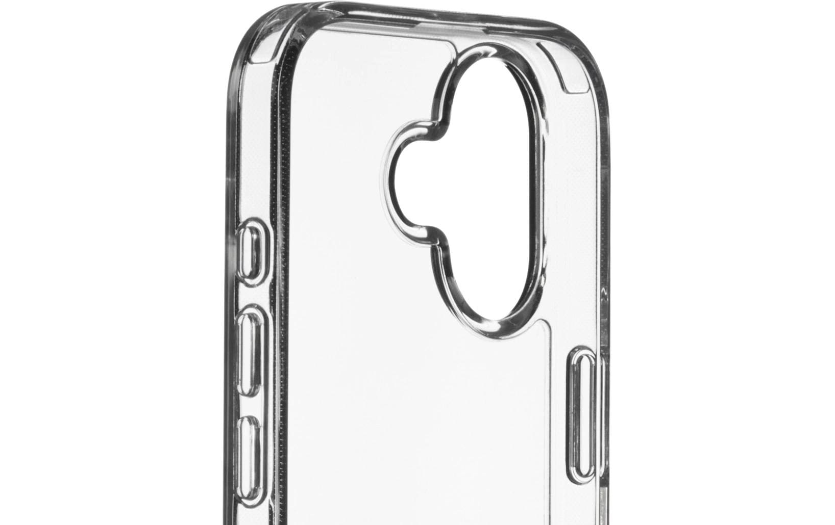 Black Rock Backcover – für Apple iPhone 17, PC+TPU, Transparent, kratzresistent