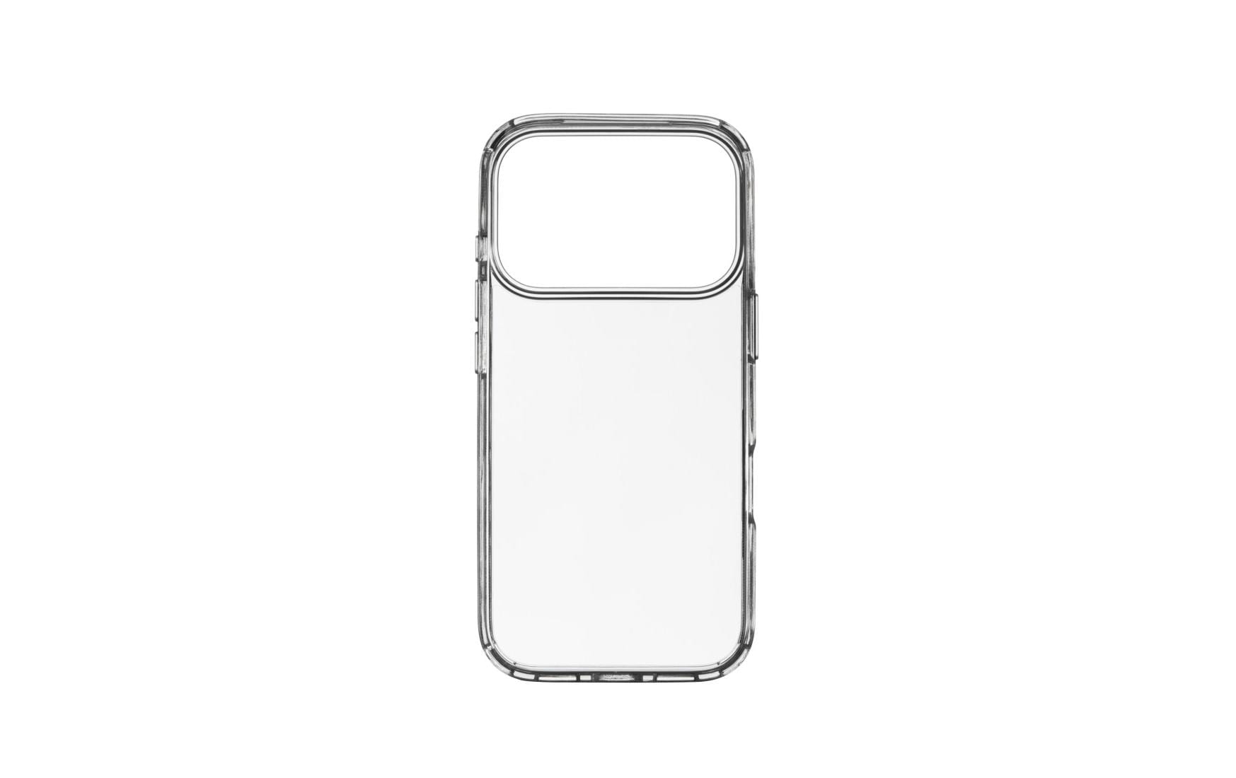 Black Rock – Backcover – für Apple iPhone 17 Pro, TPU, Transparent