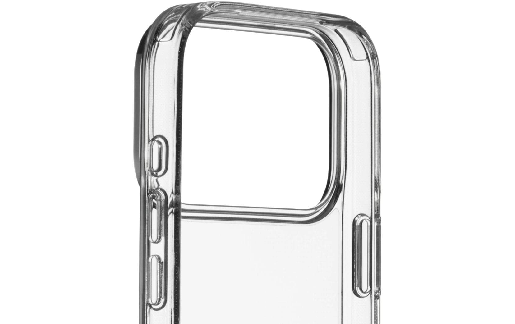 Black Rock – Backcover – für Apple iPhone 17 Pro, TPU, Transparent