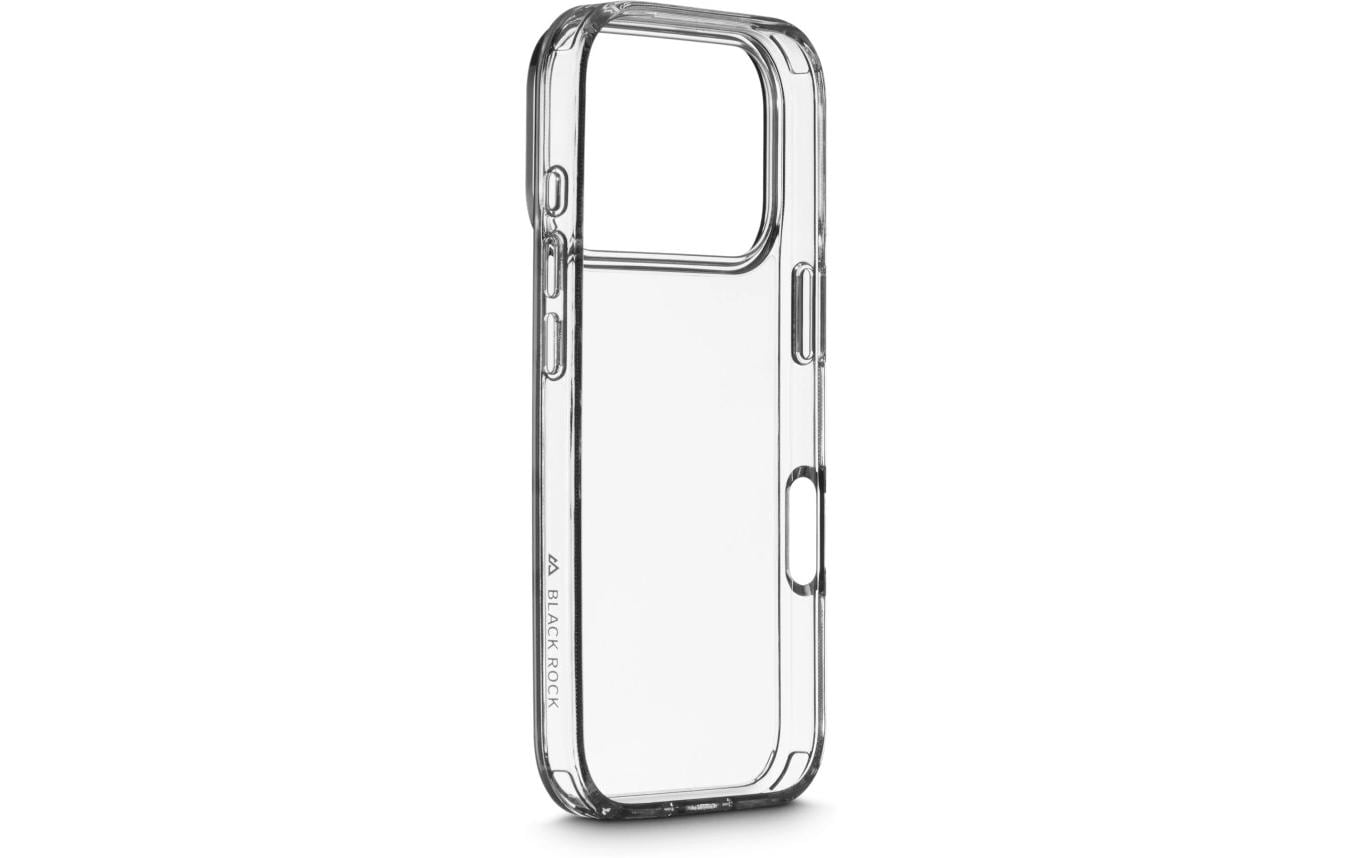 Black Rock – Backcover – für Apple iPhone 17 Pro, TPU, Transparent