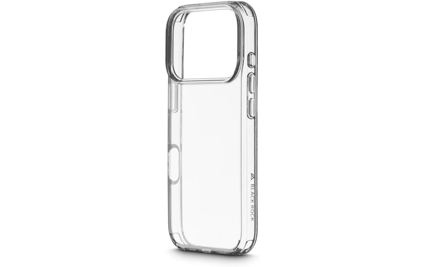 Black Rock – Backcover – für Apple iPhone 17 Pro, TPU, Transparent