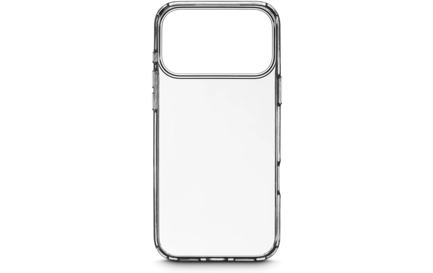 Black Rock Backcover – für Apple iPhone 17 Pro Max, PC+TPU, Transparent