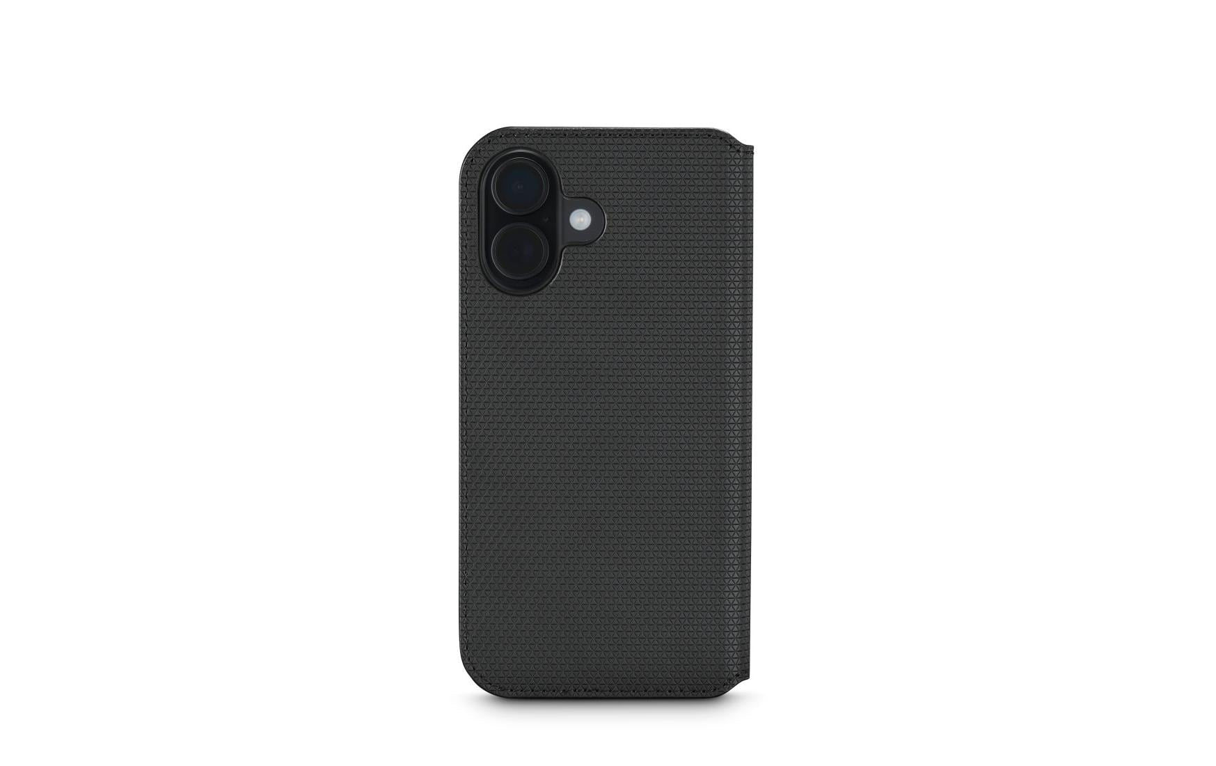 Black Rock Booklet Slim Folio – für Apple iPhone 17, Schwarz, kratzresistent, schmutzabweisend