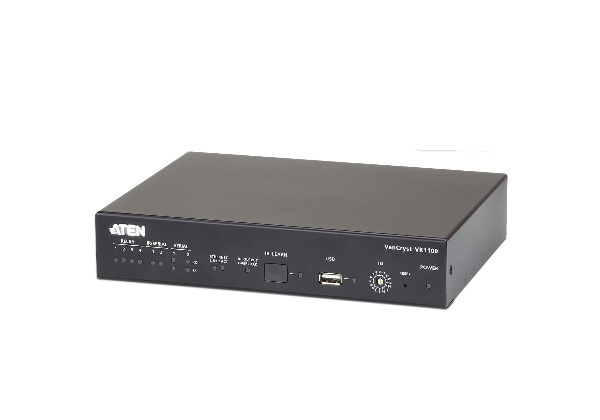 ATEN VK1100K2 – Controller-Set – Ethernet/LAN, Schwarz, für iOS, Android, Windows