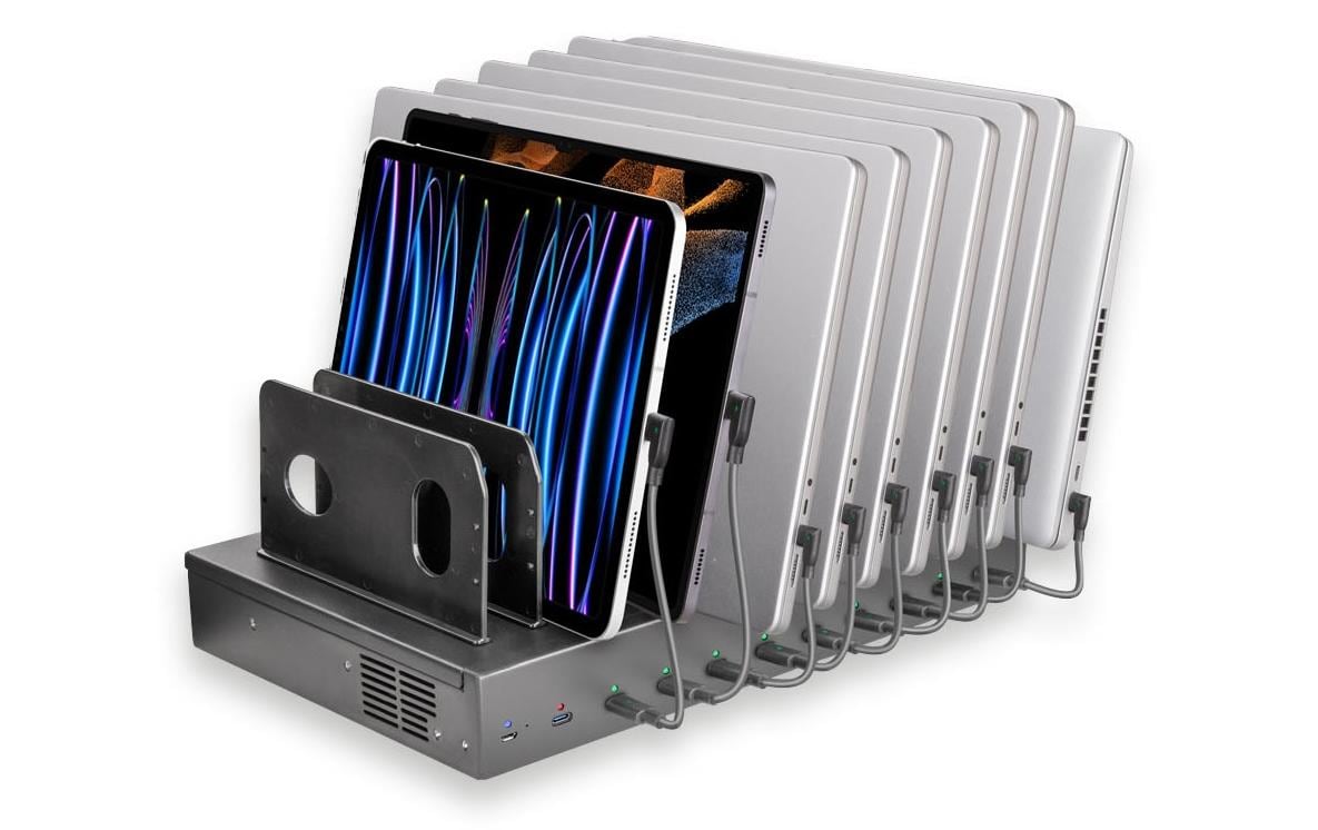 LMP 10P Ladestation – 350 W, mit Halterung – für Tablets, Smartphones, Notebooks