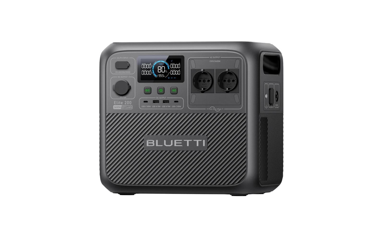 Bluetti Elite200V2 – Powerstation – 2'074 Wh, 2'600 W, LiFePO4