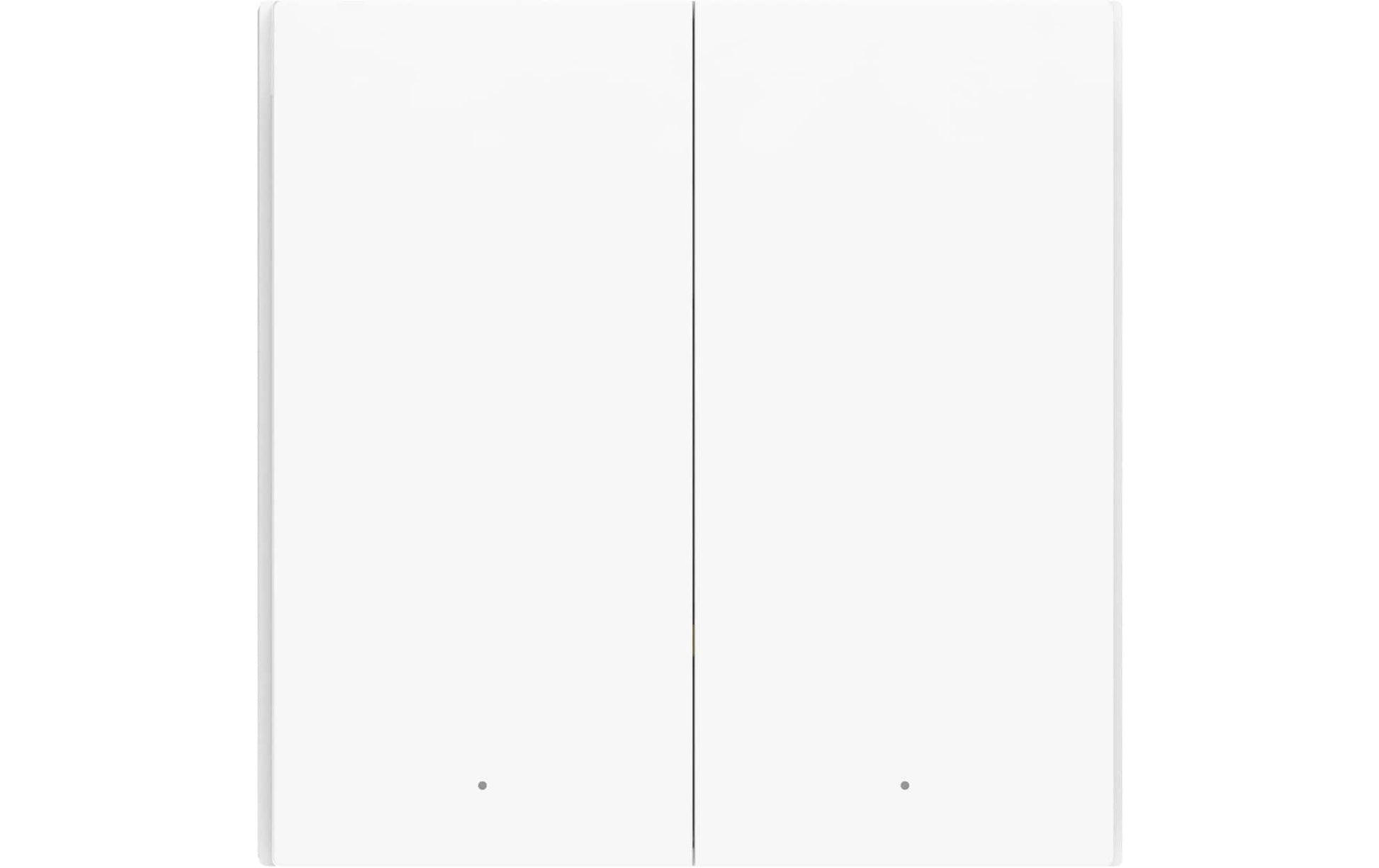 Aqara T1 – Smart-Taster – Zigbee, 2-Tasten, Batterie CR2450 – für Aqara