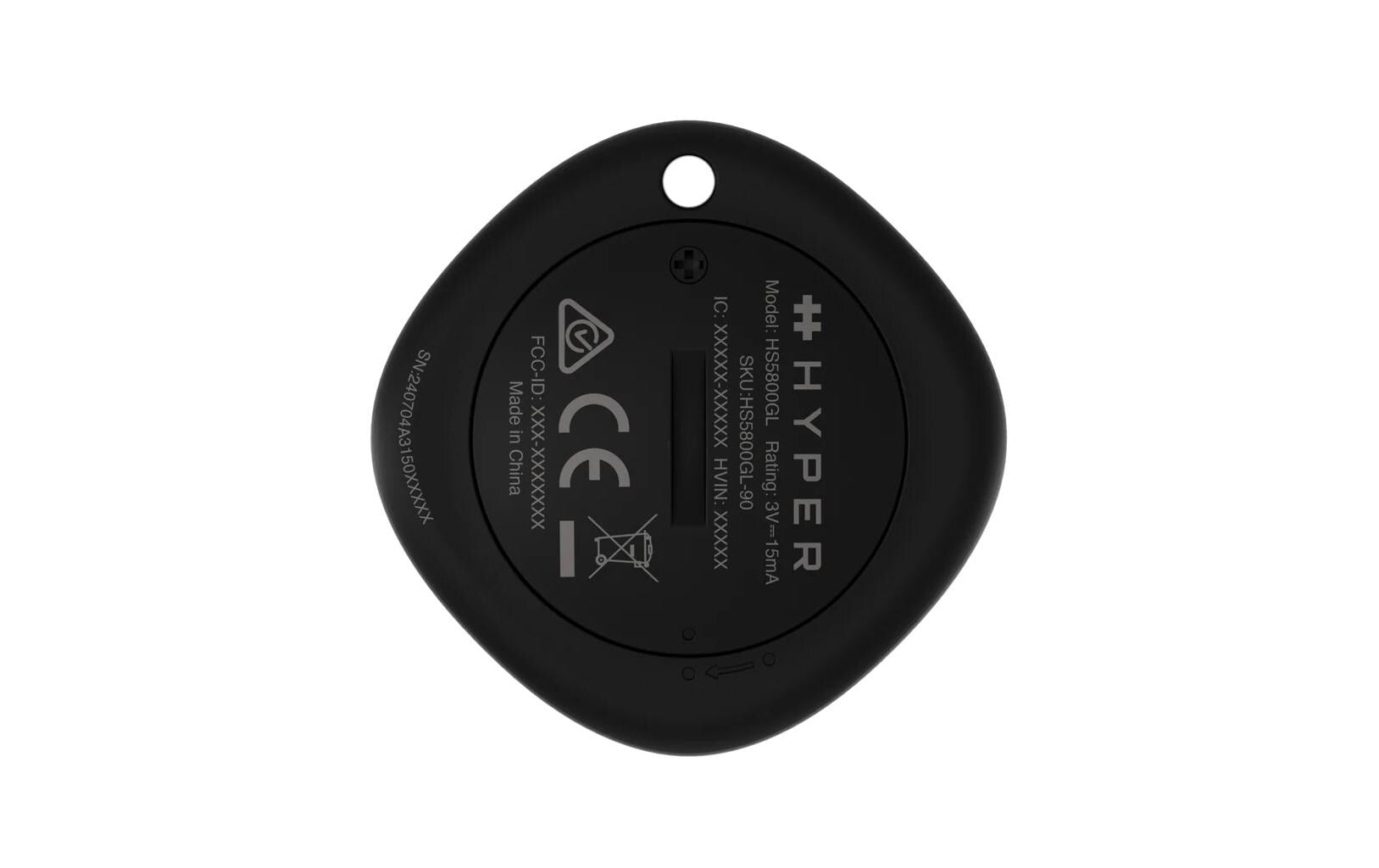 Hyper Bluetooth Tracker – Schwarz, für Android