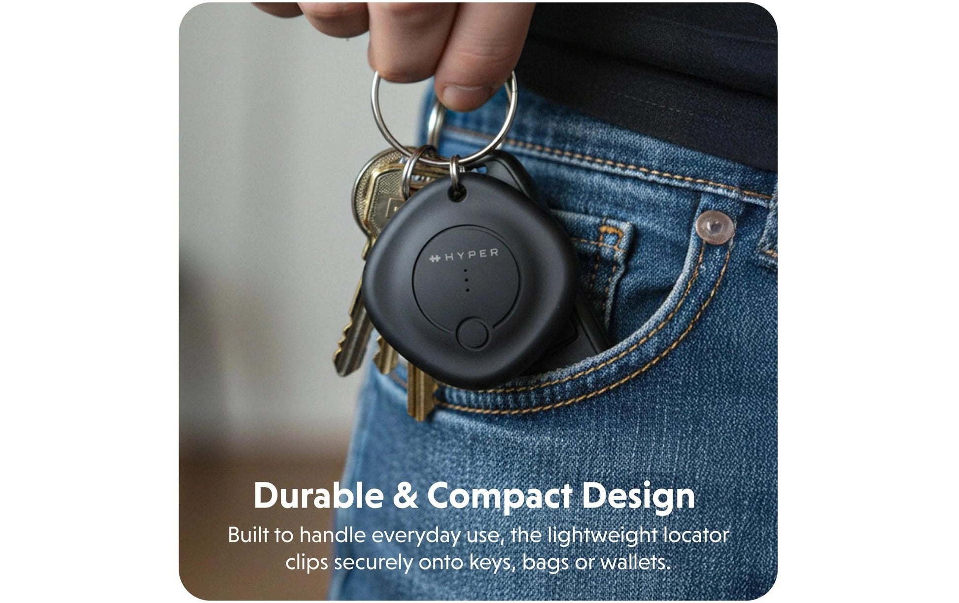 Hyper Bluetooth Tracker – Schwarz, für Android