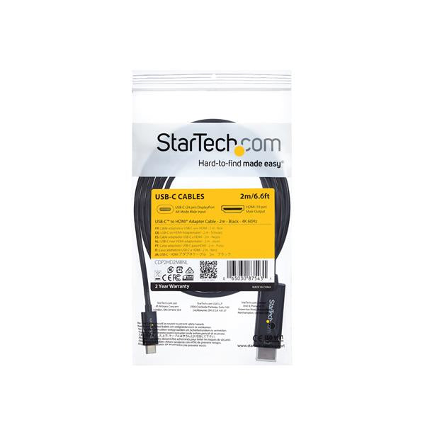 StarTech.com USB-C auf HDMI Adapter, 2 m
