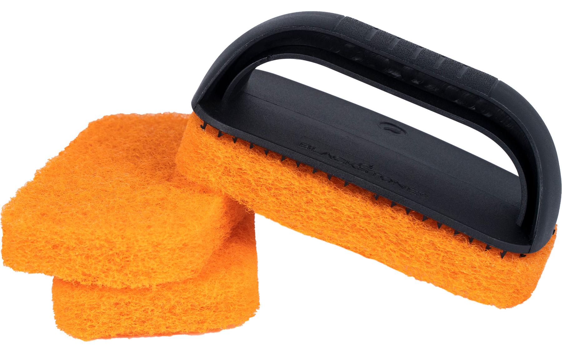 Blackstone Reinigungsset 5463EU – schwarz, orange, edelstahl, weiss, 6 Stk., 12,7 × 8,9 × 31,4 cm