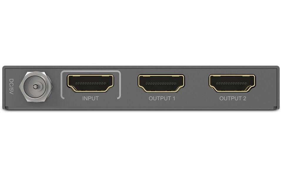 Marmitek Split 612 Pro – HDMI-Splitter, 1×2, 4K 60 Hz