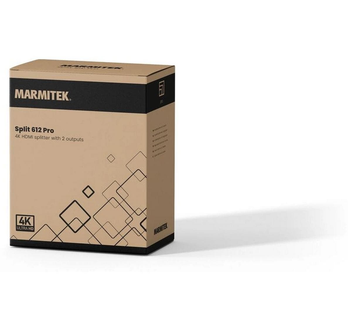 Marmitek Split 612 Pro – HDMI-Splitter, 1×2, 4K 60 Hz