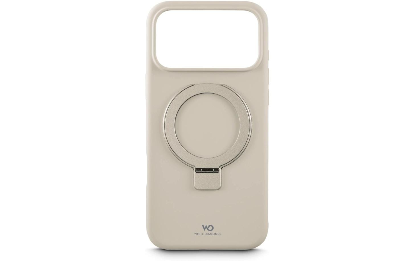 White Diamonds Urban Backcover – für Apple iPhone 17 Pro Max, mit Ständer, Silikon, Sand