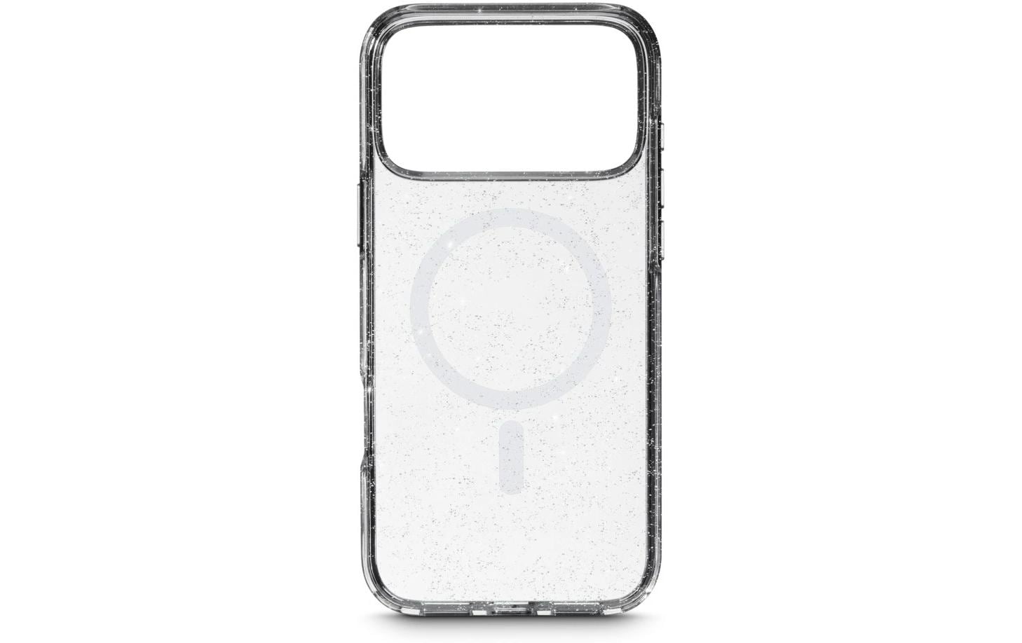 White Diamonds Mag Glitter Backcover – für Apple iPhone 17 Pro Max, MagSafe, PC, Transparent