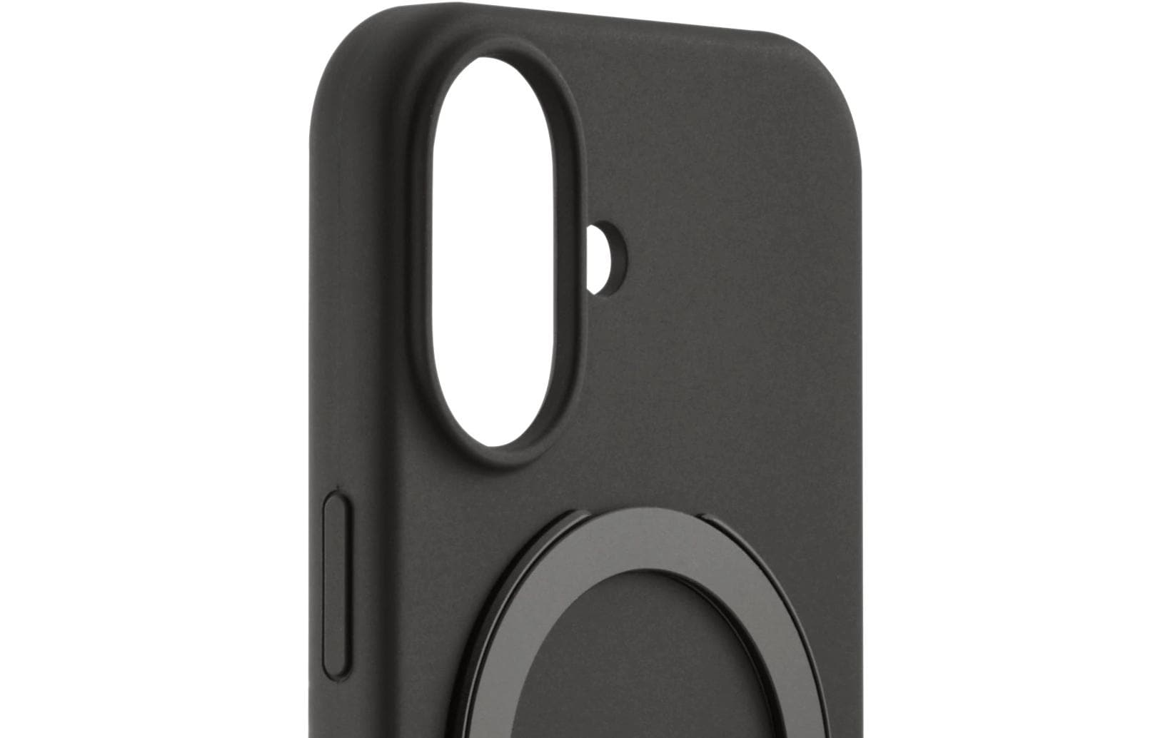 White Diamonds Mag Urban Backcover – für Apple iPhone 17, mit Ständer, Silikon, Schwarz