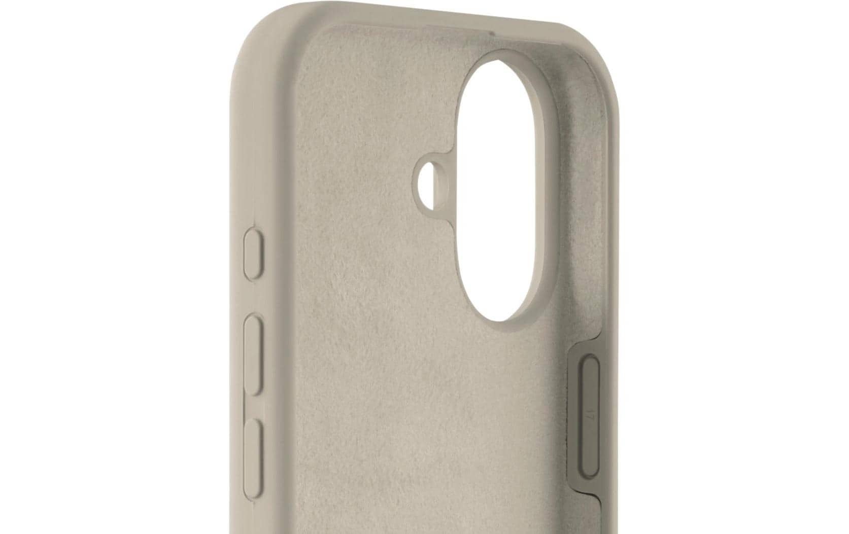 White Diamonds Mag Urban Backcover – für Apple iPhone 17, mit Ständer, Silikon, Sand