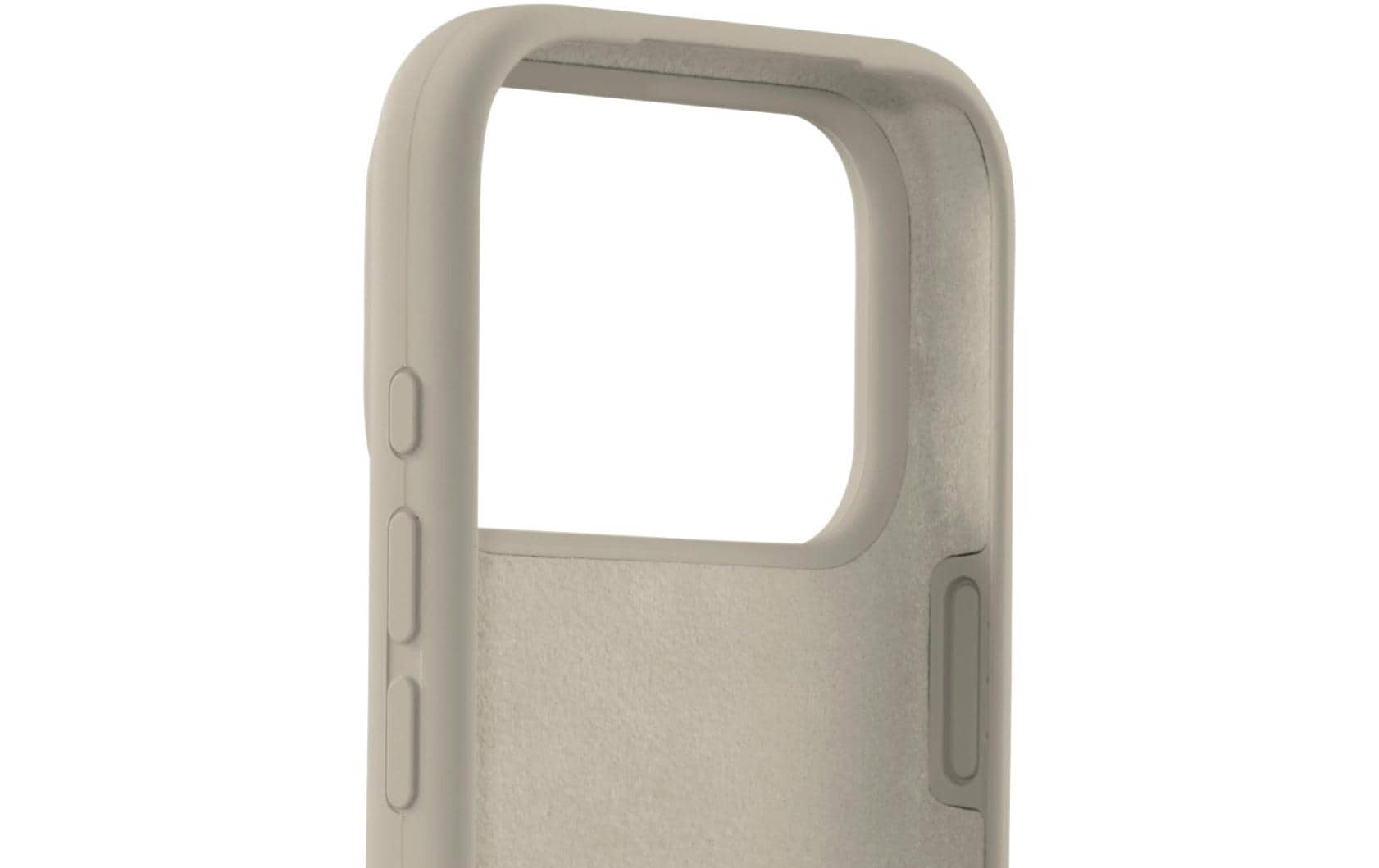 White Diamonds Urban Backcover – für Apple iPhone 17 Pro, mit Ständer, Silikon, Sand