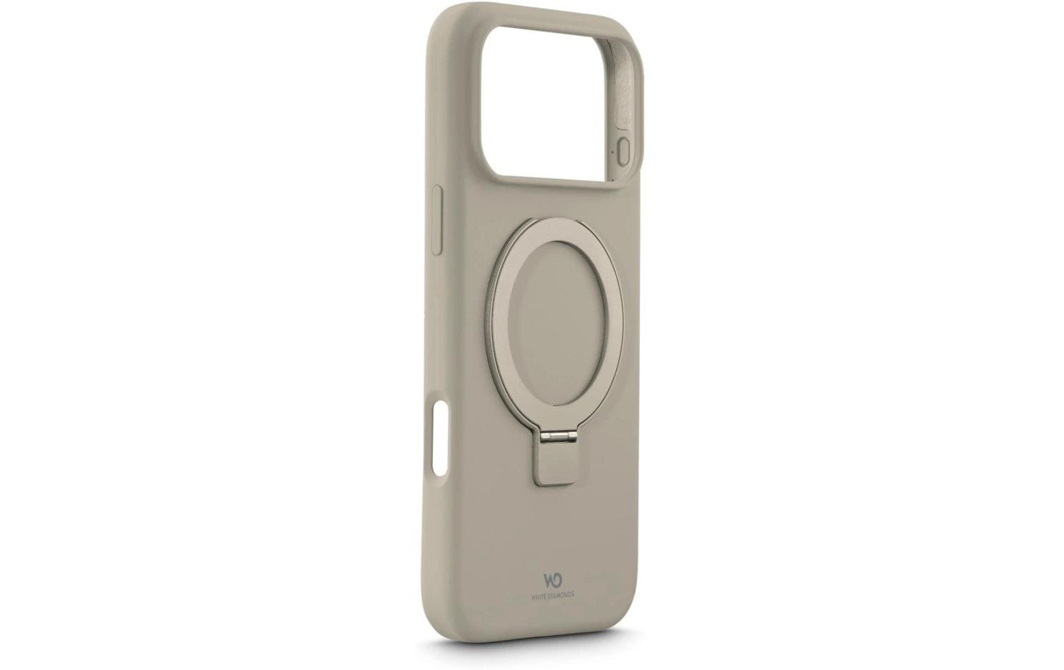 White Diamonds Urban Backcover – für Apple iPhone 17 Pro Max, mit Ständer, Silikon, Sand
