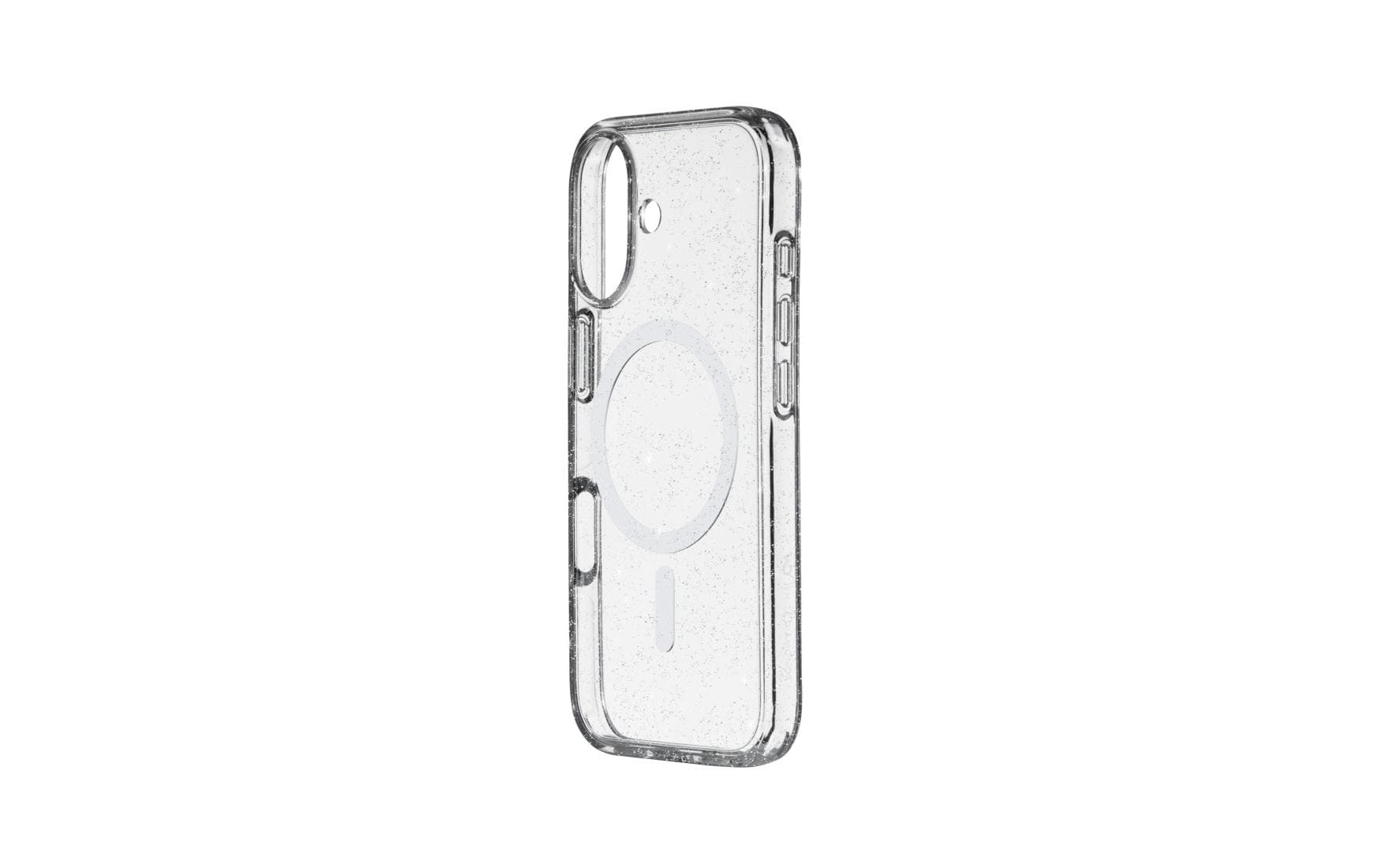 White Diamonds – Backcover – für Apple iPhone 17, PC, Transparent, Glitter