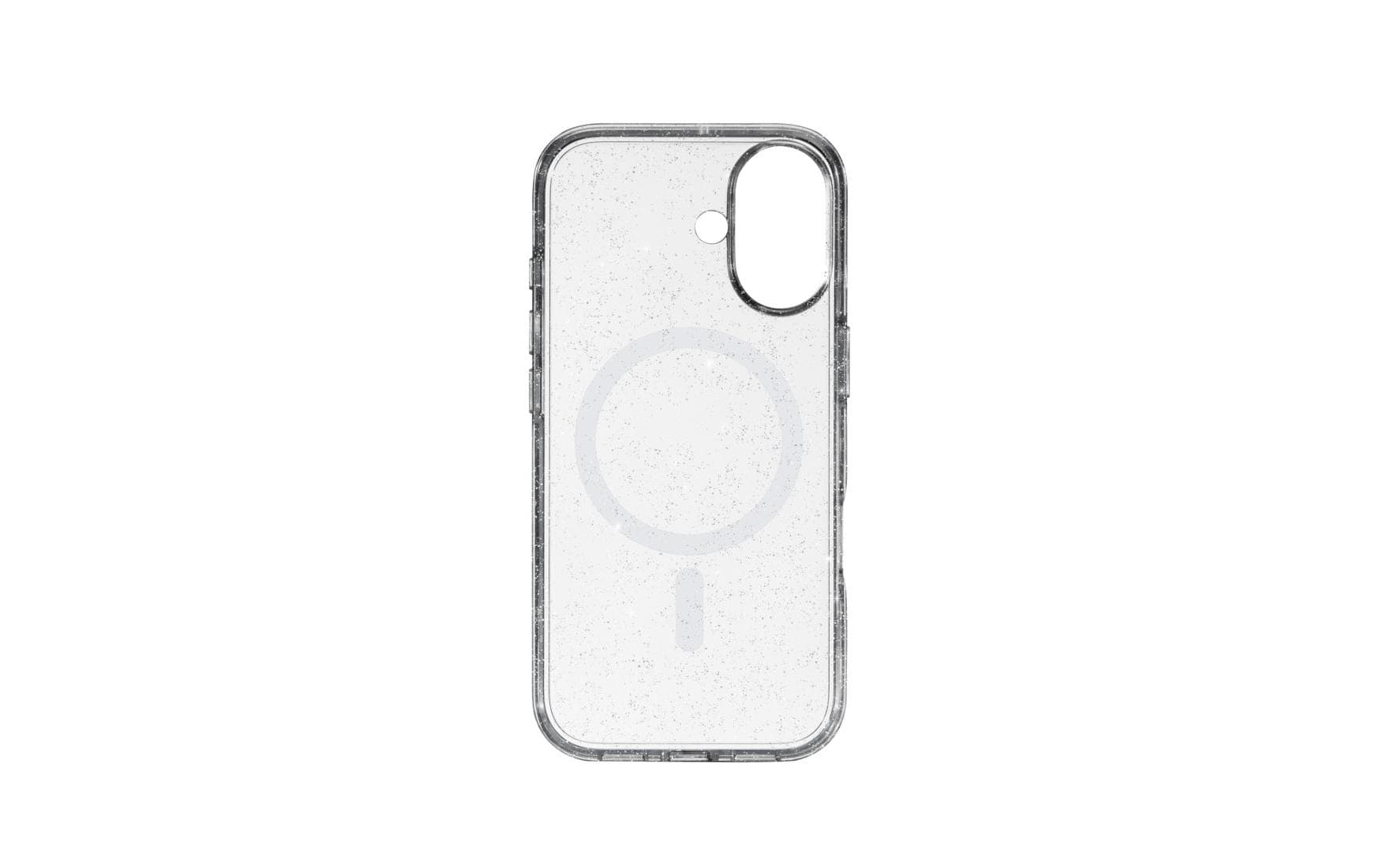 White Diamonds – Backcover – für Apple iPhone 17, PC, Transparent, Glitter