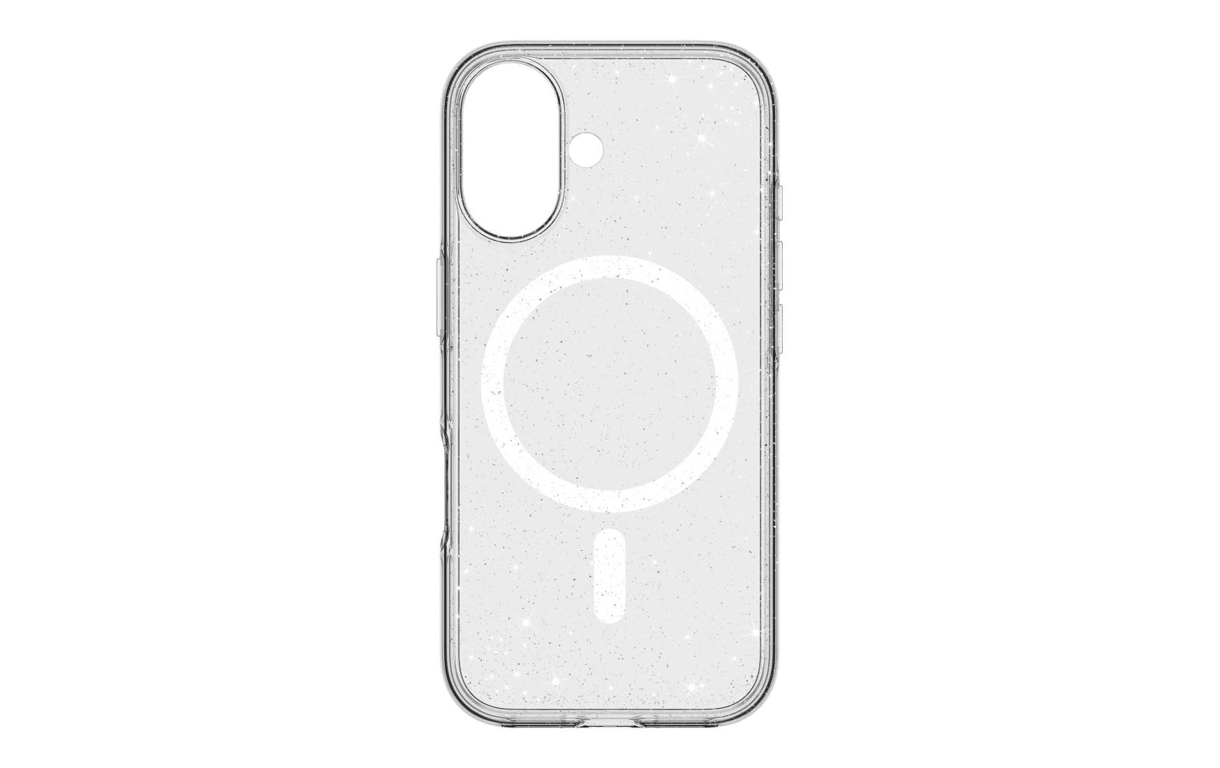 White Diamonds – Backcover – für Apple iPhone 17, PC, Transparent, Glitter