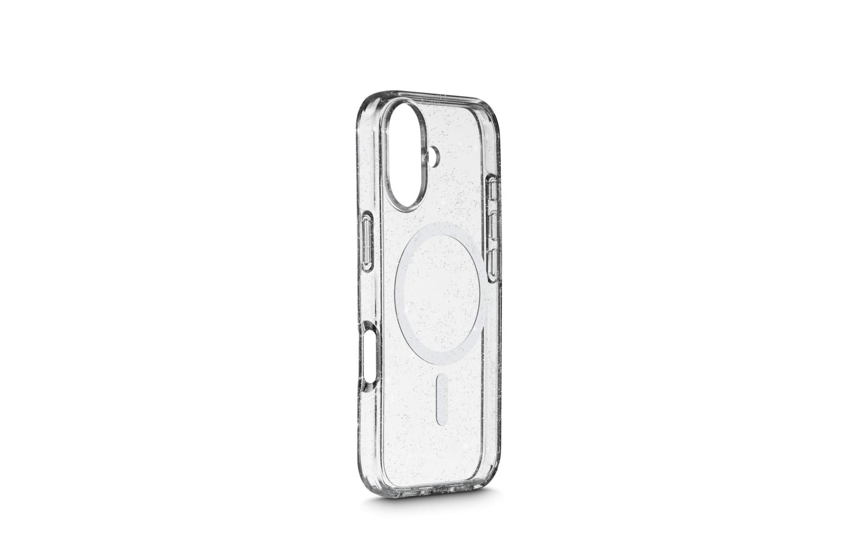 White Diamonds – Backcover – für Apple iPhone 17, PC, Transparent, Glitter