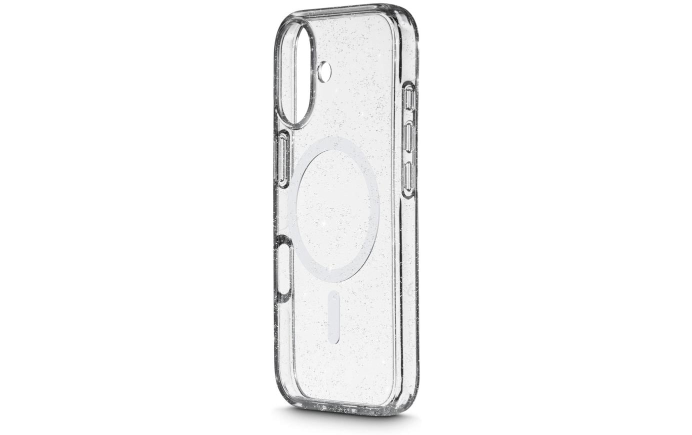White Diamonds – Backcover – für Apple iPhone 17, PC, Transparent, Glitter