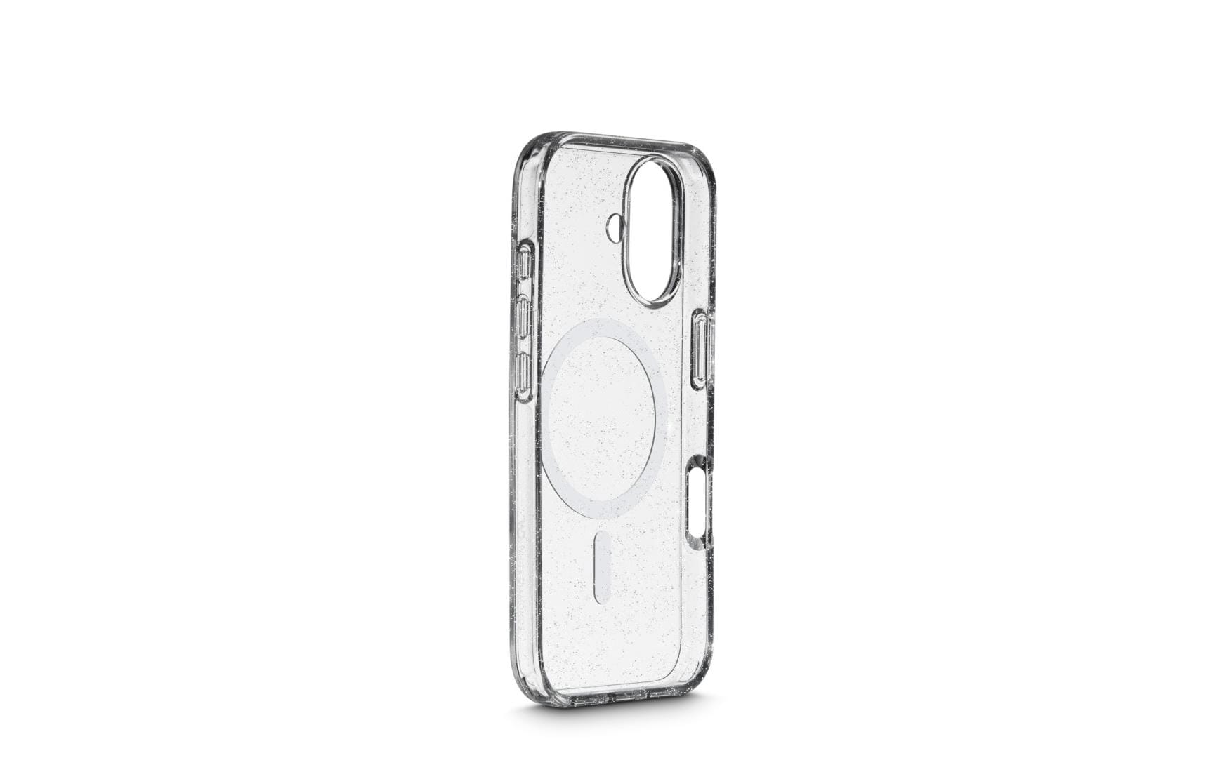 White Diamonds – Backcover – für Apple iPhone 17, PC, Transparent, Glitter
