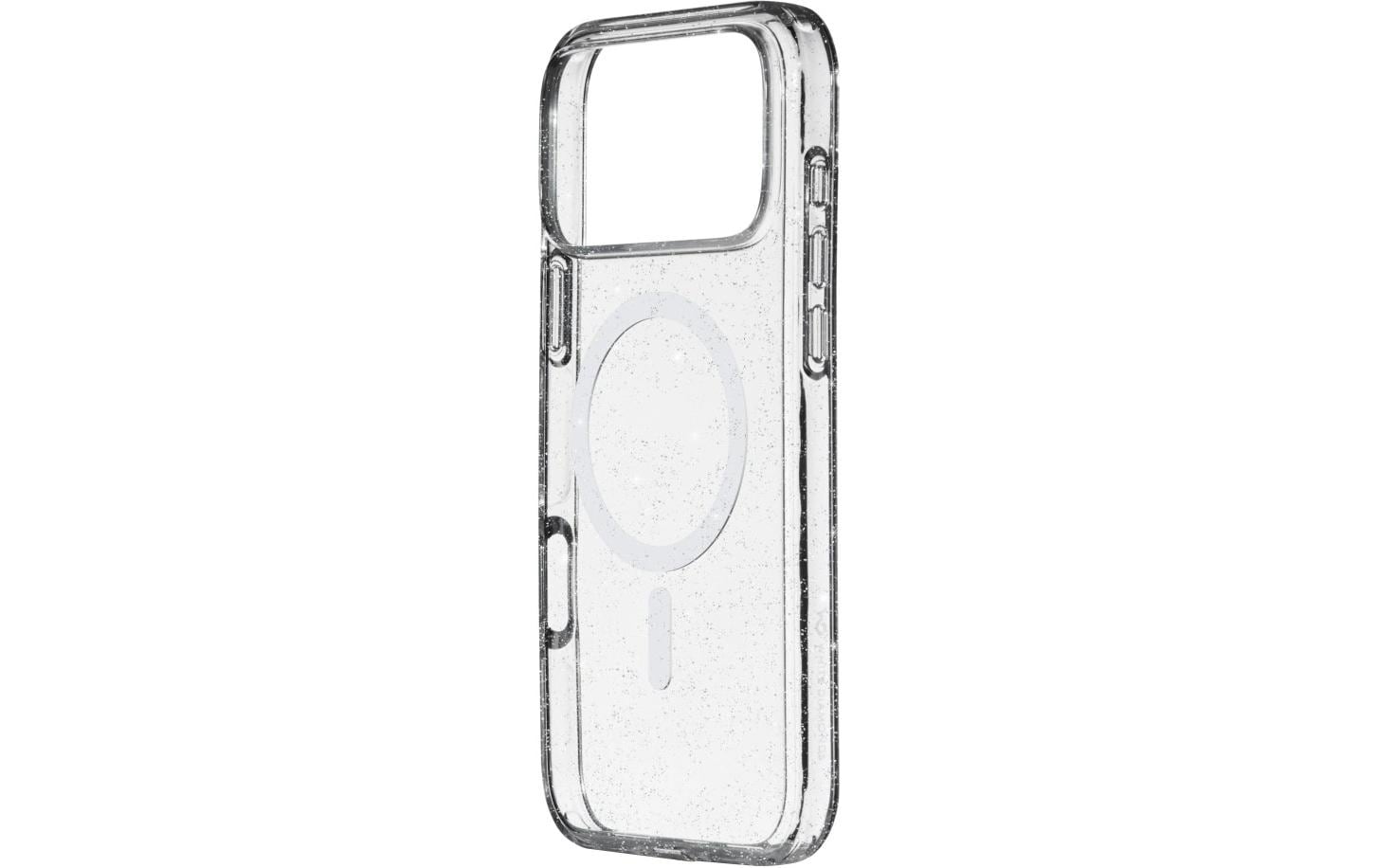 White Diamonds Mag Glitter Backcover – für Apple iPhone 17 Pro Max, MagSafe, PC, Transparent