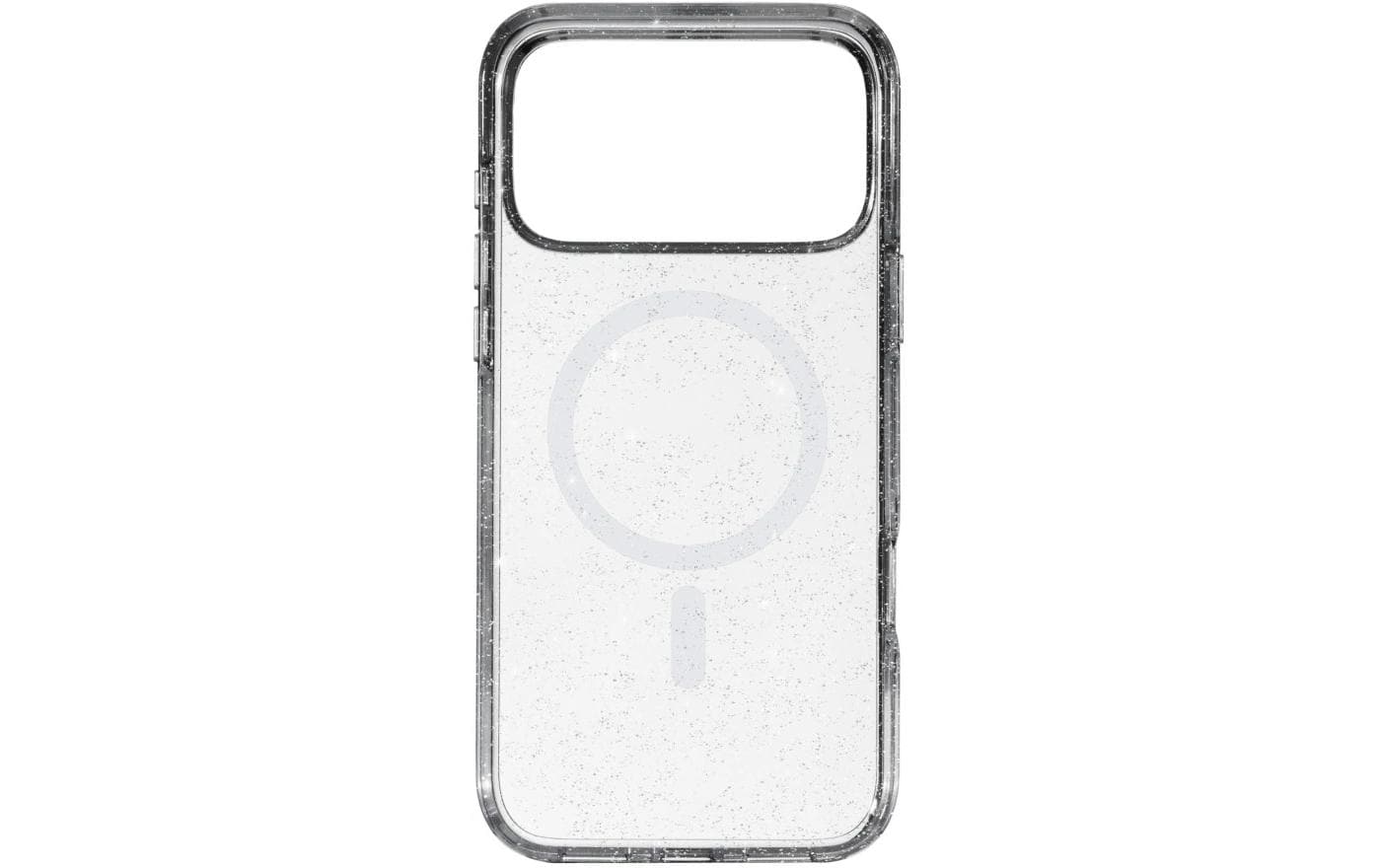 White Diamonds Mag Glitter Backcover – für Apple iPhone 17 Pro Max, MagSafe, PC, Transparent