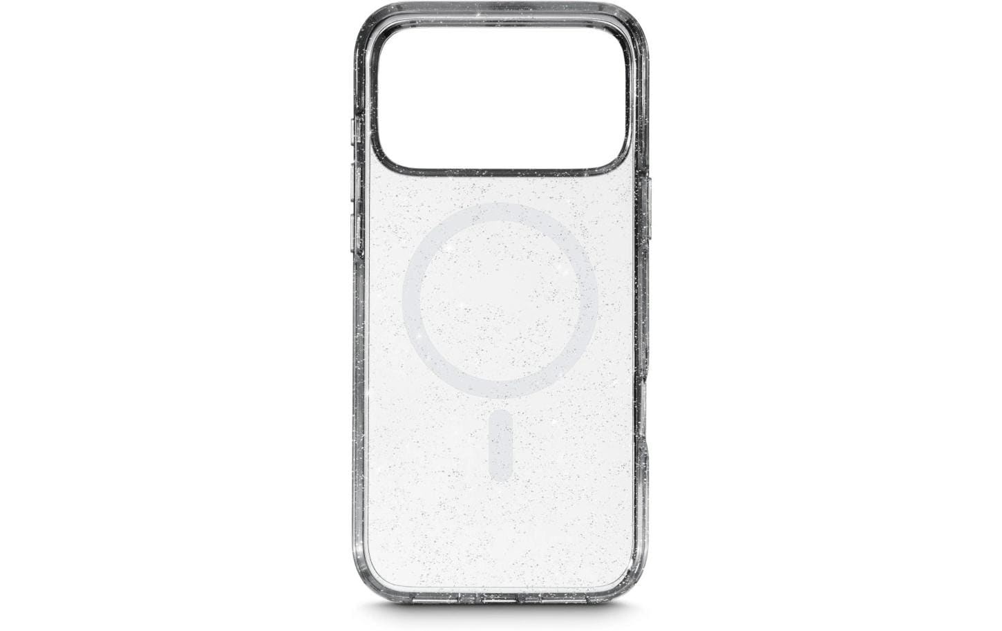 White Diamonds Mag Glitter Backcover – für Apple iPhone 17 Pro Max, MagSafe, PC, Transparent
