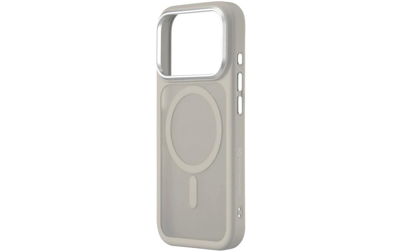 White diamonds Cover Hybrid – Backcover – für Apple iPhone 17 Pro, TPU, Sand
