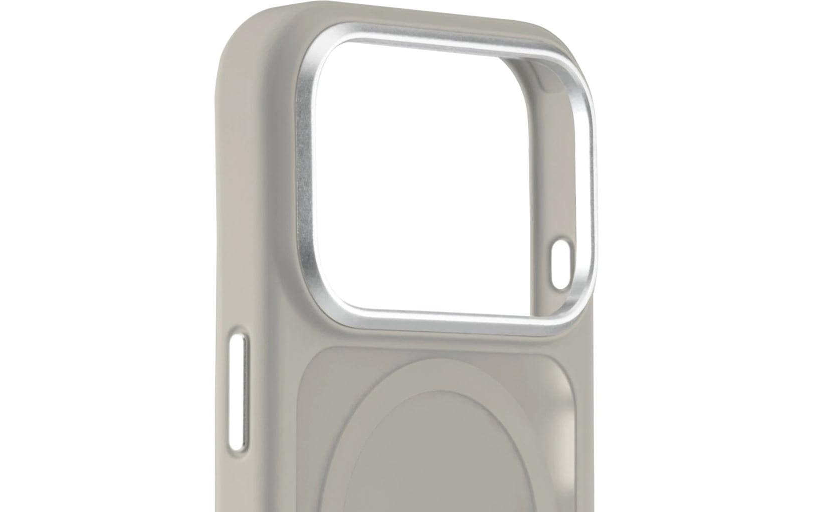 White diamonds Cover Hybrid – Backcover – für Apple iPhone 17 Pro, TPU, Sand
