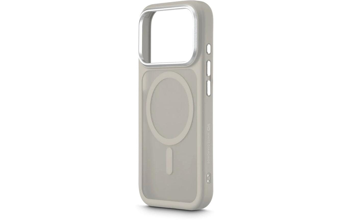 White diamonds Cover Hybrid – Backcover – für Apple iPhone 17 Pro, TPU, Sand