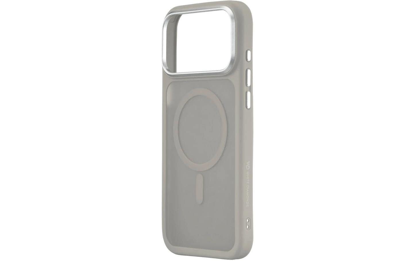White Diamonds Cover Hybrid – Rückcover – für Apple iPhone 17 Pro Max, PC, Sand