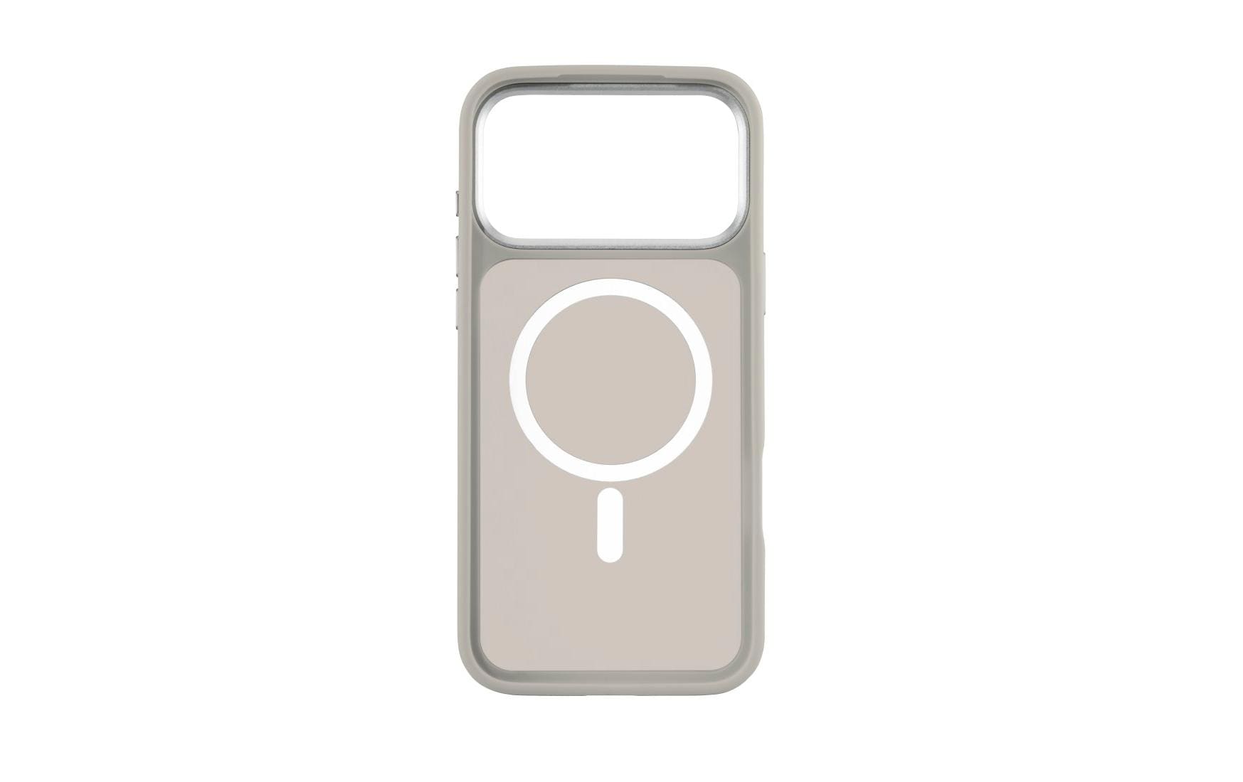 White Diamonds Cover Hybrid – Rückcover – für Apple iPhone 17 Pro Max, PC, Sand