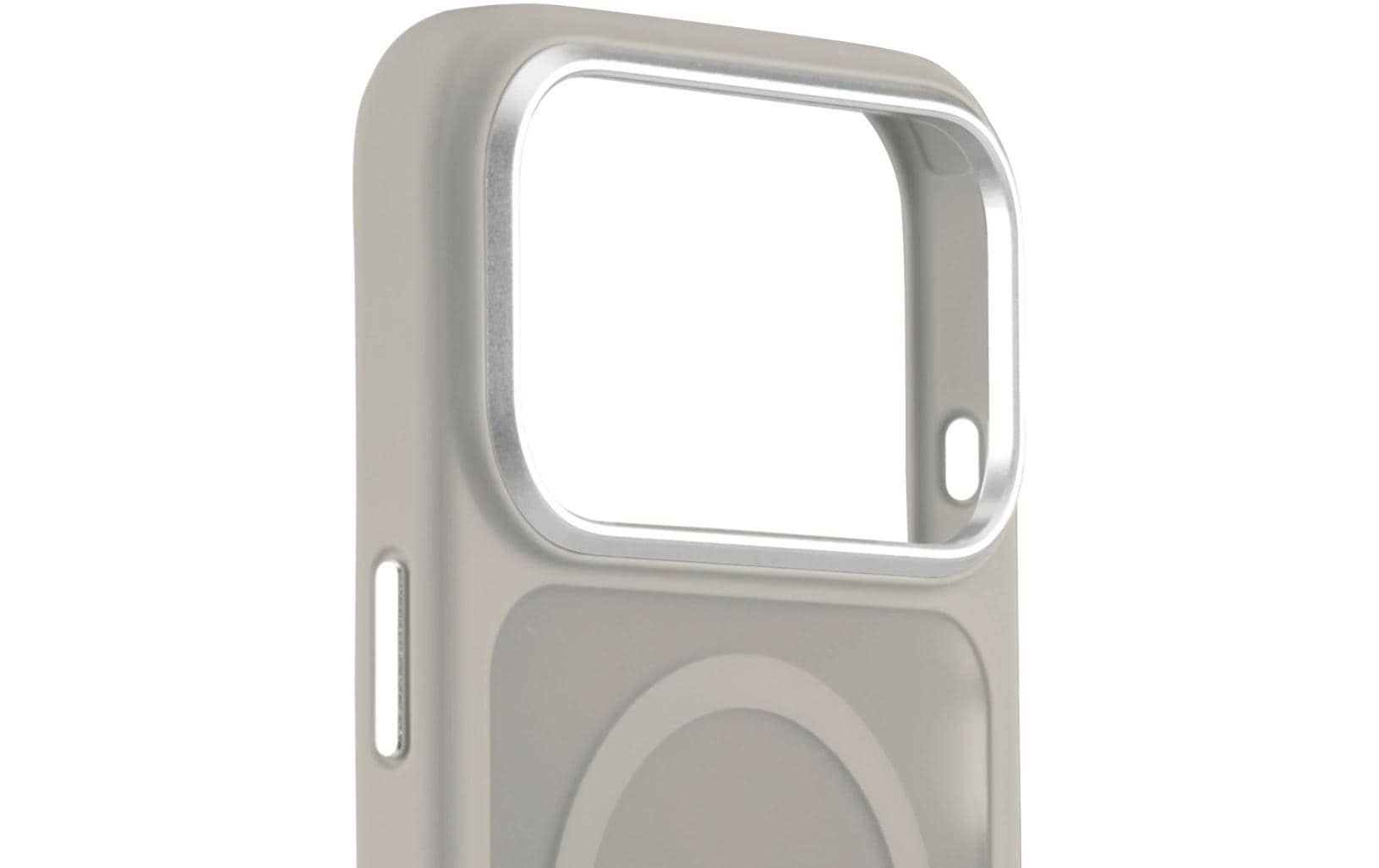 White Diamonds Cover Hybrid – Rückcover – für Apple iPhone 17 Pro Max, PC, Sand